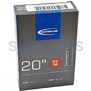 Schwalbe SV7B Presta Tube - 20" Tyres - 23-451 to 25-451