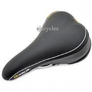 Velo Plush Junior Gel Saddle - Black