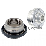 Shimano XTR WH-M985-F Front Left Lock Nut, Cone & Dust Cover - M14 - Y27W98030