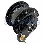 Rohloff Speedhub 500/14 CC OEM 14 Speed Gear Hub w/ EX Box 32 Hole For Disc 8027 - Black