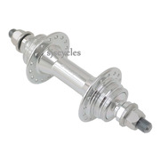 Dia-Compe Gran Compe Small Flange Fixed / Fixed Rear Track Hub - Silver - 32 Hole