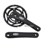 Thorn Triple Chainset - Black - 44/32/22T - 170mm
