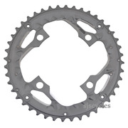 Shimano Deore LX FC-T671 104mm BCD 4 Arm Outer Chainring - Silver - 44T-AE - For Chainguard