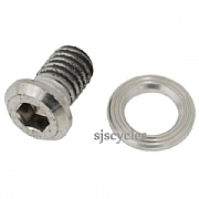 Shimano Dura-Ace RD-9000 Cable Fixing Bolt &amp; Plate - Y5XX98030