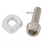 Shimano Dura-Ace FD-9000 Clamp Bolt & Radius Washer - M5 x 15mm - Y5NF98060