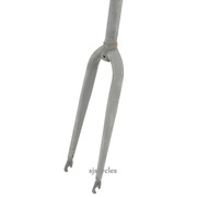 Steel Fork 1 1/8 Inch Steerer for 700c Wheel - Raw Finish