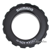 Shimano Deore HB-M618 Front Left Lock Ring & Washer - Y24698030