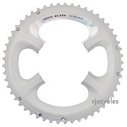 Shimano 105 FC-5800 110mm BCD 4 Arm Outer Chainring - Silver - 53T-MD