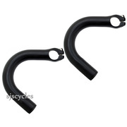 Jtek Superlight Drop Bar Bar Ends - Black