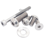 Ti Parts Workshop DR Chain Pusher Titanium Bolt Set