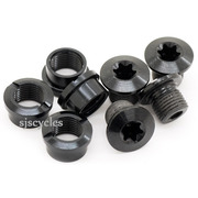 Shimano Deore XT FC-M785 Double Gear Fixing Bolt &amp; Nut Set - M8 x 7mm - Y1ML98010