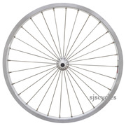 16 349 SJSC for Brompton Superlight Front Wheel – Jtek / CR18 - Silver