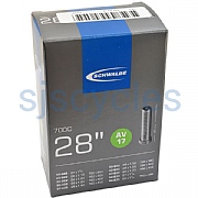 Schwalbe AV17 Schrader Tube - 700c/27"/28" Tyres - 40-609 28-622 to 47-622 32-630 & 40-635