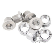 Shimano Deore FC-M615 Outer Gear Fixing Bolt & Nut Set - M8 x 7mm - Y1P098040
