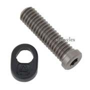 Shimano XTR Di2 RD-M9050 B-Tension Adjusting Screw & Plate - M4 x 14mm - Y5PU98060