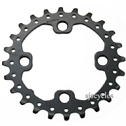 Shimano Deore FC-M617-2 64mm BCD 4 Arm Inner Chainring - 24T-AZ
