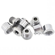 Shimano SLX FC-M672 Double Gear Fixing Bolt &amp; Nut Set - M8 x 8.5mm - Y1NW98030