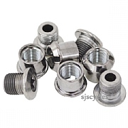 Shimano SLX FC-M670 Double Gear Fixing Bolt & Nut Set - 42-32T - M8 x 8.5mm - Y1N998030