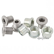 Shimano Acera FC-M391-8 Double Gear Fixing Bolt & Nut Set - M8 x 8.5mm - Y1ME98010