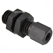 Ti Parts Workshop Stop Disc Titanium Nut & Bolt Set - Black