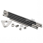 Ti Parts Workshop Titanium / Carbon Rack - Short