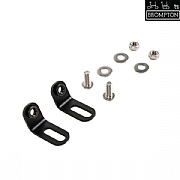 Brompton Bracket Pair for Rear Lamp / Battery - R Version / Rack - Black