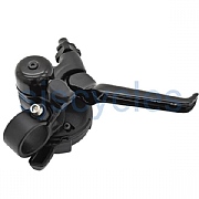 Brompton Hub Gear Shifter with Integrated Brake Lever - RHS - 3 Speed - Black / Black