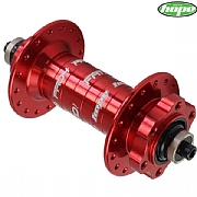 Hope PRO 4 Fatsno Disc Front Hub - Red - QR x 135mm FDS - 32 Hole