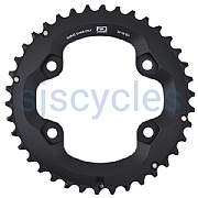 Shimano Deore FC-M6000-2 96mm BCD 4 Arm Outer Chainring - 38T-BG