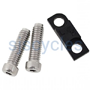Shimano Deore XT FD-M8025 Stroke Adjust Screws & Plate - M4 x 13.7mm - Y5S898010