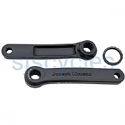 Joseph Kuosac Crankset for Brompton Bikes - Black