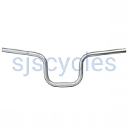 Joseph Kuosac Handlebar for Bromptons - Full Rise - 25.4mm Clamp - 600 mm - Silver
