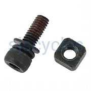 Shimano Deore XT Di2 SW-M8050 Clamp Bolt &amp; Nut - M4 x 12mm - Y0B298010