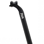 Jtek Long Layback Seat Post - Black  27.2mm