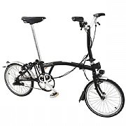 Brompton M3L Folding Bike - Black
