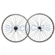 26 559 Wheelset 36h Andra 30 Rims / Deore Front &amp; XT Disc 6 bolt 8/9/10 speed rear