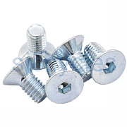 Wheels Manufacturing Flat Head Screws - M4 x 8mm - Pack of 5