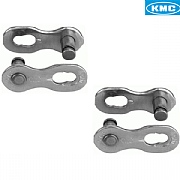 KMC MissingLink e1NR EPT Silver 7.3mm Pack of 2