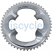 Shimano 105 FC-R7000 110mm BCD 4 Arm Outer Chainring - Silver - 50T-MS