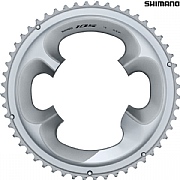 Shimano 105 FC-R7000 110mm BCD 4 Arm Outer Chainring - Silver - 53T-MW