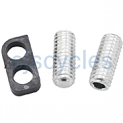 Shimano 105 FD-5801 Adjust Bolts & Plate - B-Type - Y2C098040