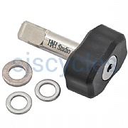 H&amp;H Seat Post Stop Disc - Titanium