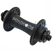 MiniMODs Hubsmith Front Hub - Matte Black - 28 Hole