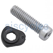 Shimano Deore XT RD-M8100 End Adjust Bolt & Plate - M4 x 14.1mm - Y3FW98070