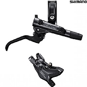 Shimano Deore BR-M6100 / BL-M6100 Front Right Brake Lever &amp; Post Mount 2 Pot Caliper