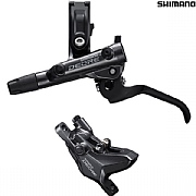 Shimano Deore BR-M6100 / BL-M6100 Rear Left Brake Lever &amp; Post Mount 2 Pot Caliper