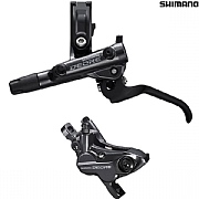 Shimano Deore BR-M6120 / BL-M6100 Rear Left Brake Lever &amp; Post Mount 4 Pot Caliper