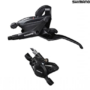 Shimano ST-EF505 2 Speed Hydraulic STI Shifter with BR-MT200 Caliper - Left Rear