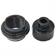 Shimano FH-MT500 Rear Left Lock Nut & Cone Unit - Y3GC98080
