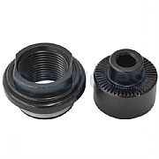 Shimano FH-MT500 Rear Left Lock Nut &amp; Cone Unit - Y3GC98080